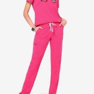 Hot pink Figs Yolas S/Tall